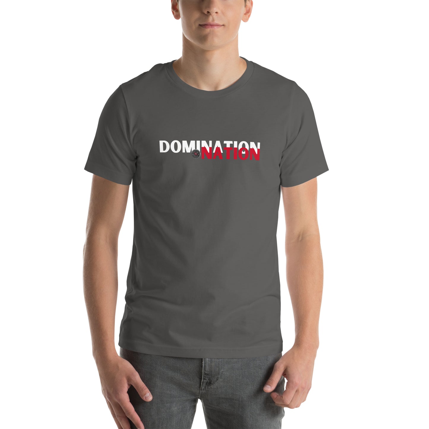 Domination nation words Unisex t-shirt